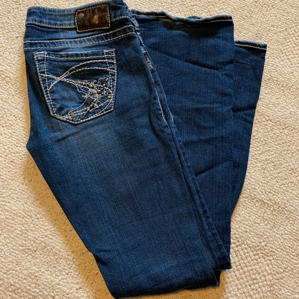 Silver jeans